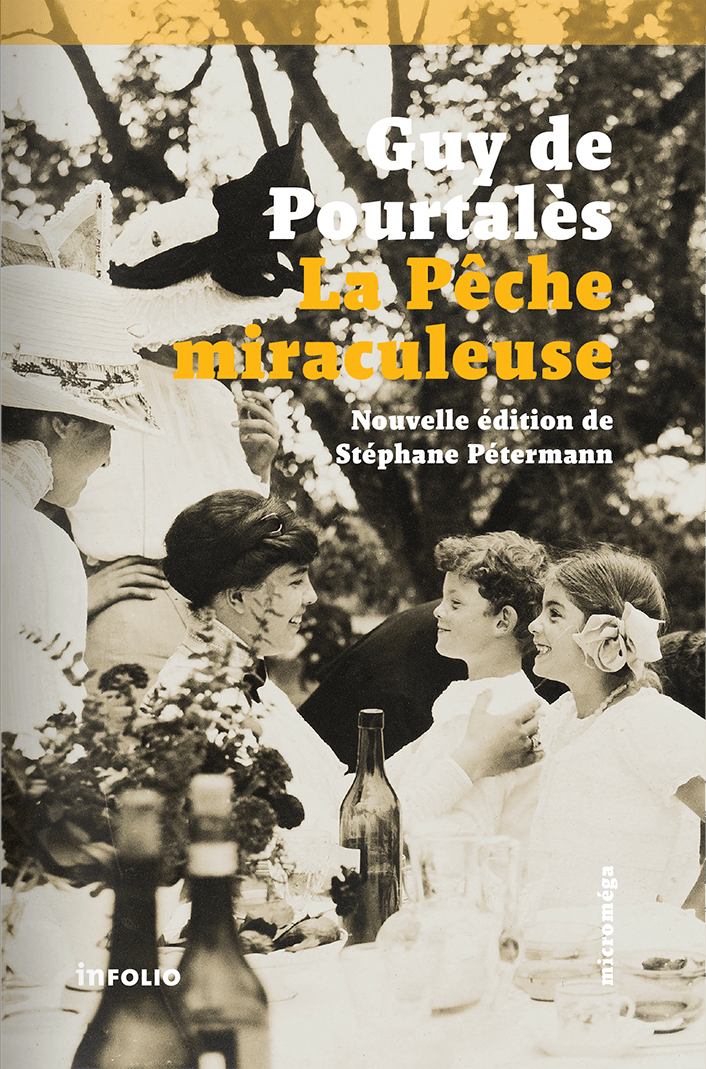 1re de couverture de La Pêche miraculeuse, Éditions Zoé, 2016.

